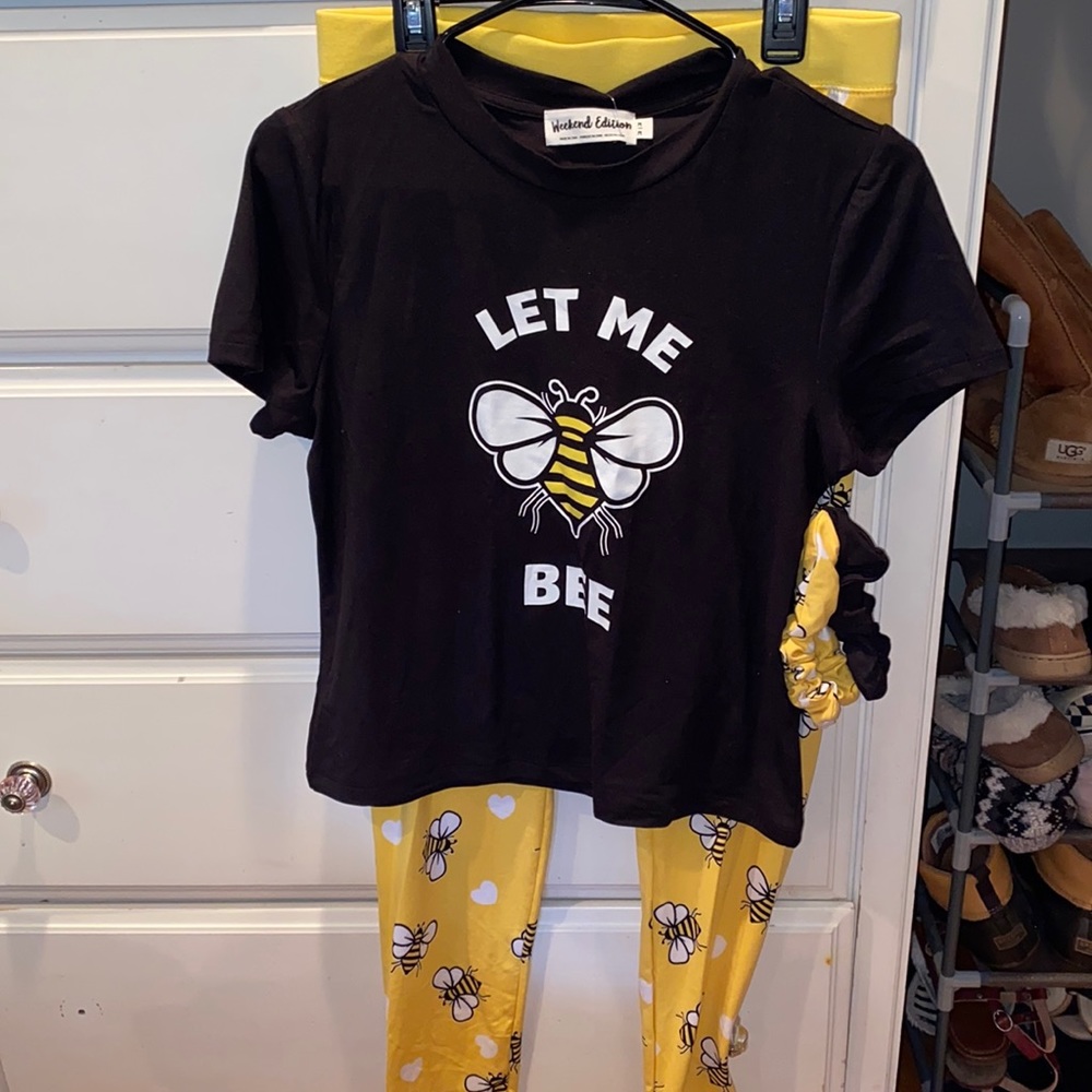 🐝 pajama set